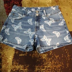2 Wonder Nation Dark Blue 2 Jordache Distressed Shorts